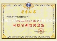 科技创新优势企业——